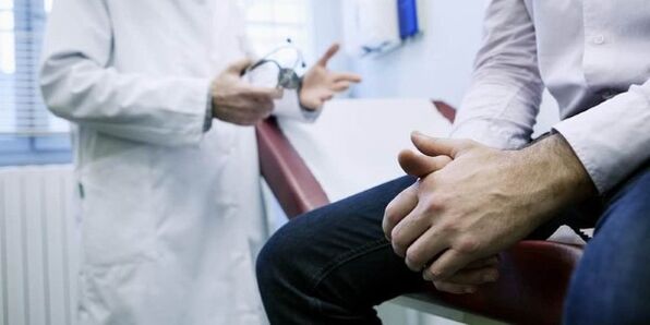 Consultar um médico para prostatite